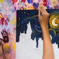 TALLER DE PINTURA ACRILICA